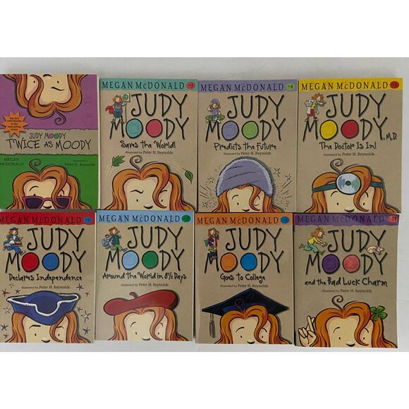 Judy Moody Childrens Book Lot of 8 (Books #1-8 &11. 1&2 are together) - Picture 1 of 9